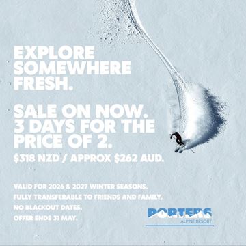 Picture of Snow Travel Expo - 3 for 2 Day Passes